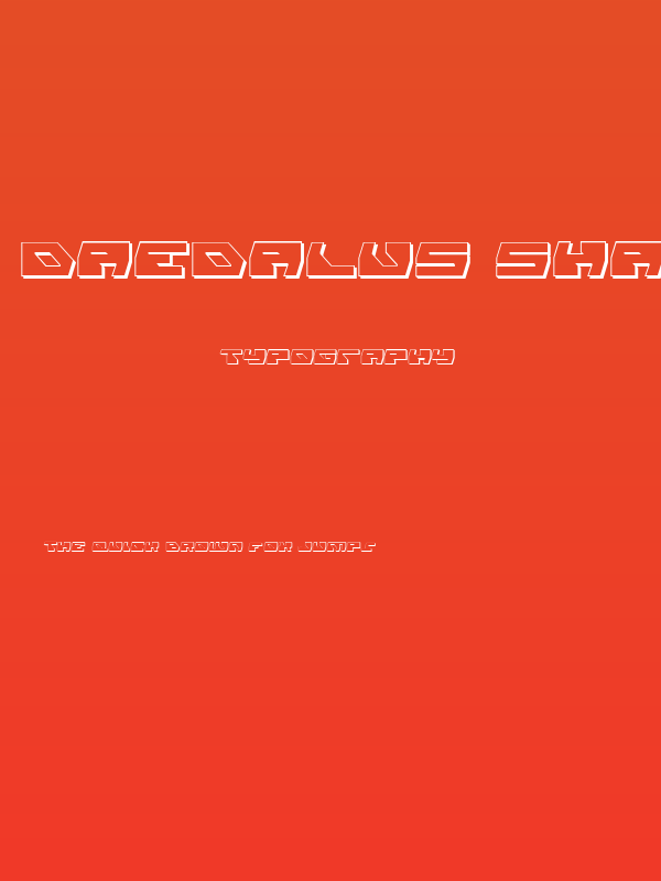 Daedalus Shadow Poster