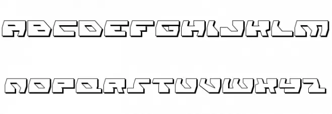 Daedalus Shadow फ़ॉन्ट लोअरकेस
