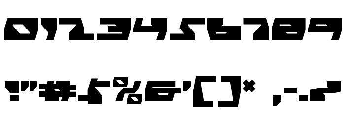 Daedalus Font OTHER CHARS