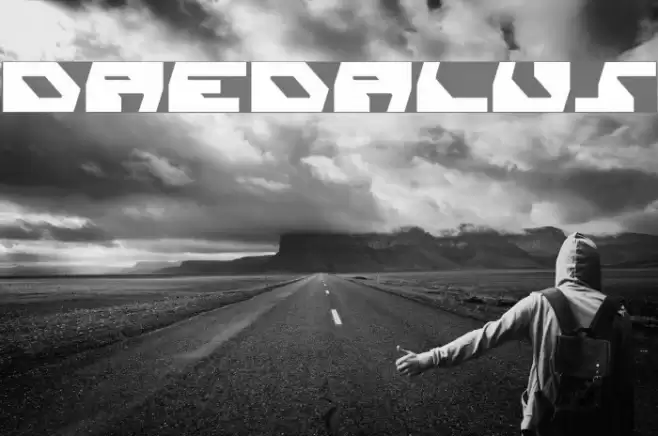Daedalus Шрифта examples