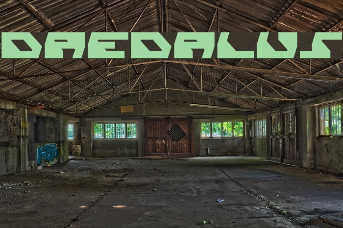 Daedalus Font examples
