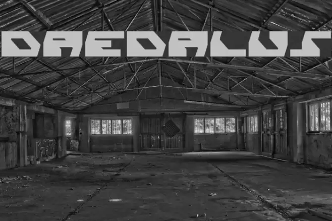 Daedalus Шрифта examples