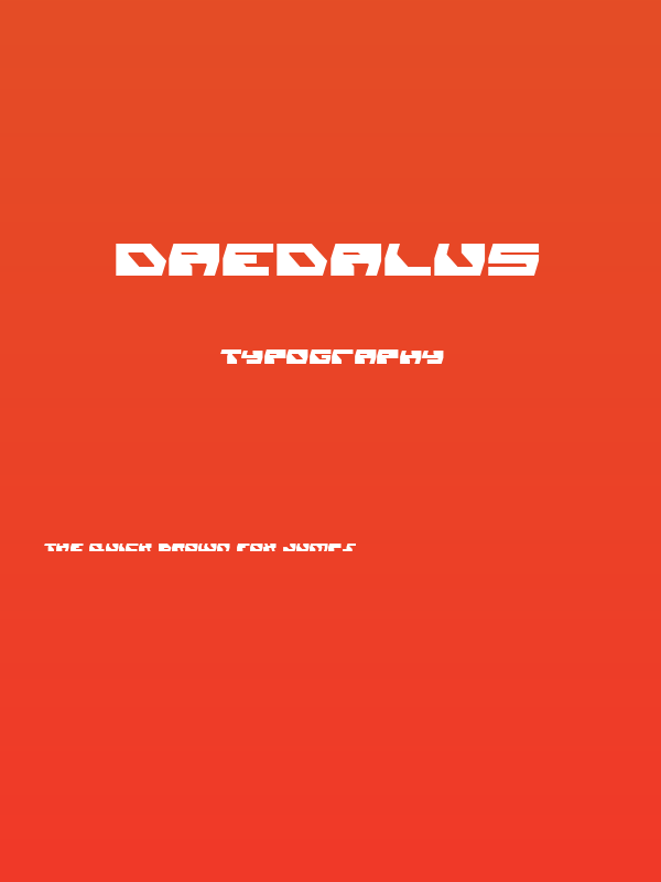 Daedalus Poster