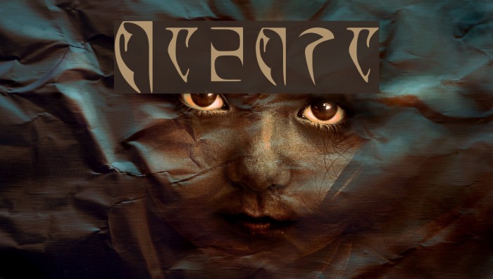 Daedra Font examples