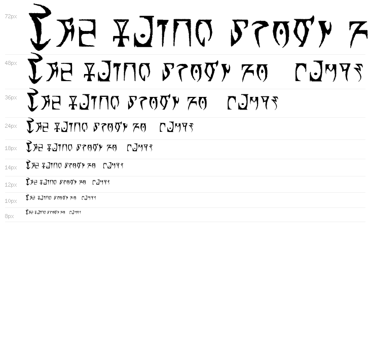 Daedric Runes Waterfall