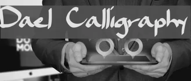 Dael Calligraphy Example 2