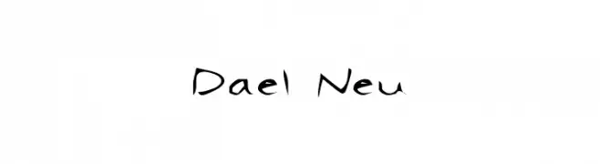 Dael Neu  font caratteri gratis