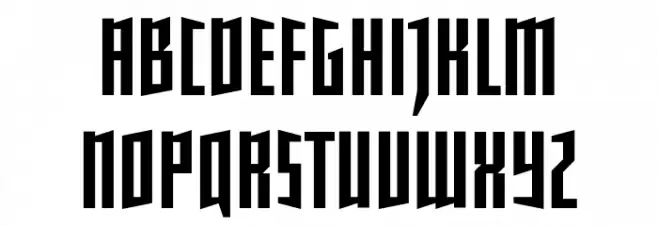 Daela-Bold Font Litere mari