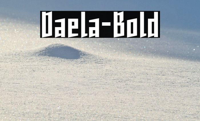 Daela-Bold Example 2