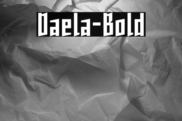 Daela-Bold Example 3