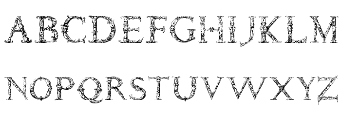 Daemonesque Font LOWERCASE