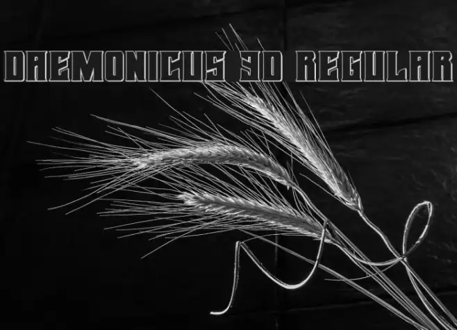 Daemonicus 3D Regular Example 3