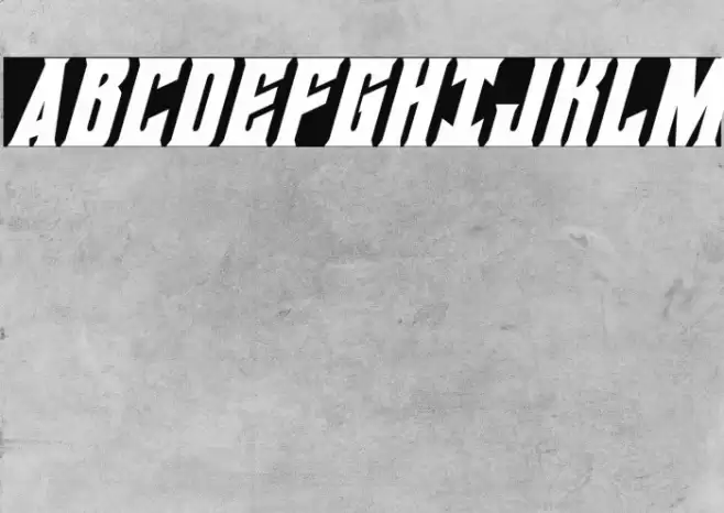 Daemonicus Condensed Italic Font examples