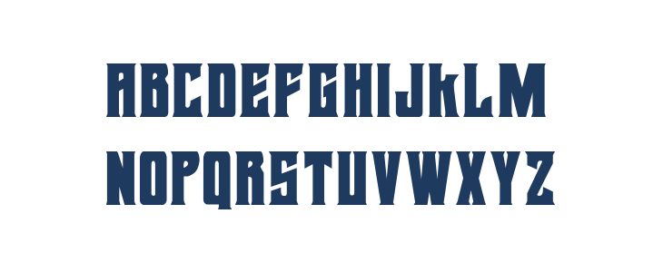 Daemonicus Condensed Lowercase