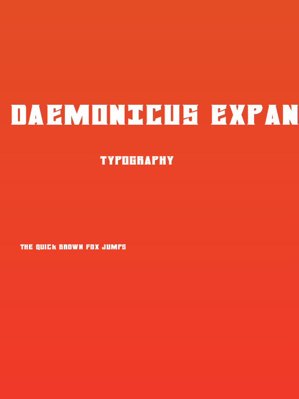 Daemonicus Expanded Poster