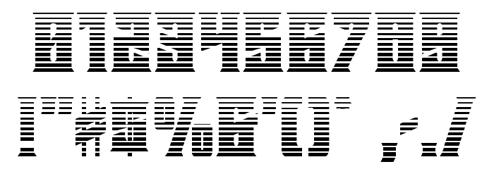 Daemonicus Gradient Font OTHER CHARS