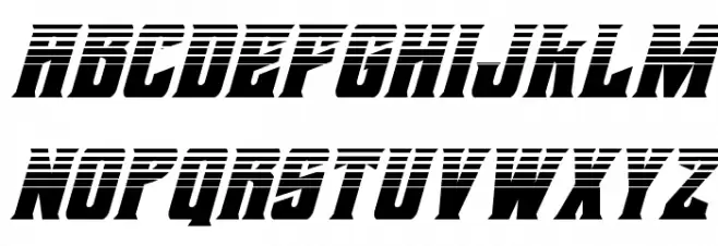 Daemonicus Halftone Italic Fonte MINÚSCULAS