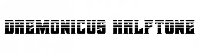 Daemonicus Halftone  تنزيل الخطوط