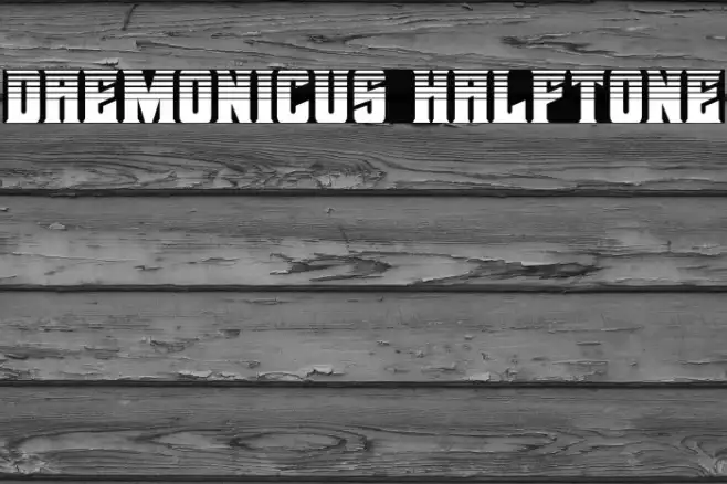 Daemonicus Halftone Example 1