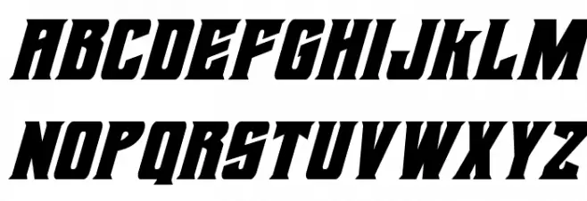 Daemonicus Italic Font LOWERCASE