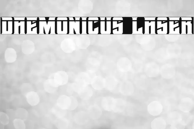 Daemonicus Laser Example 1