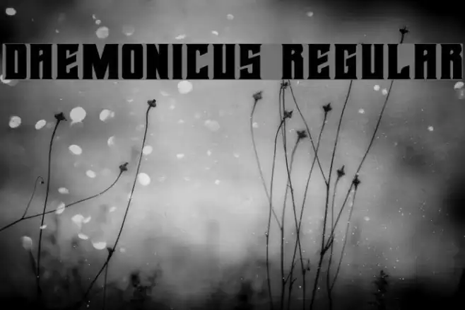 Daemonicus Regular Example 3