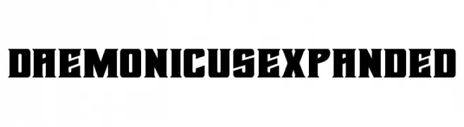 DaemonicusExpanded  Fuentes Gratis Descargar