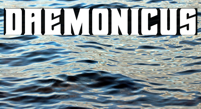 Daemonicus Font examples