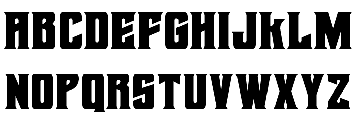 Daemonicus Font LOWERCASE
