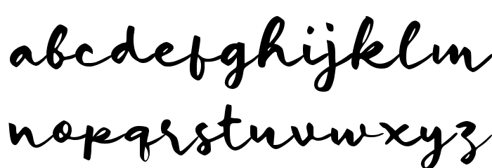 Daerah Singatur Font LOWERCASE