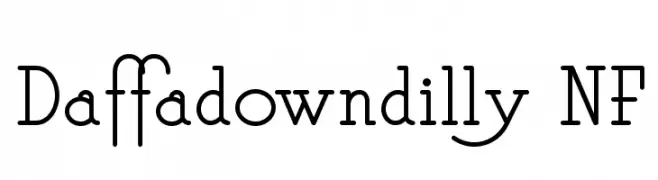 Daffadowndilly NF  Fuentes Gratis Descargar
