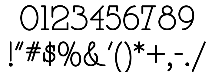 DaffadowndillyNF Font OTHER CHARS