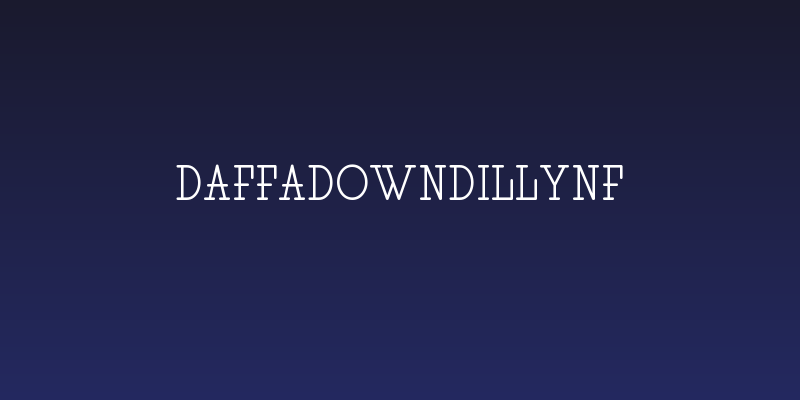 DaffadowndillyNF Social Header