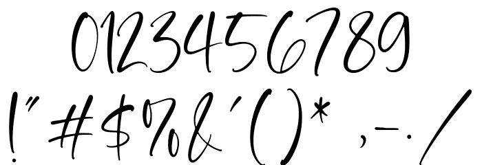 Daffodil Kingdom Font OTHER CHARS