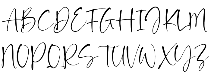 Daffodil Kingdom Font UPPERCASE