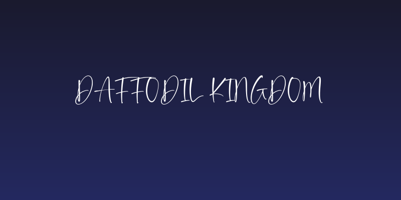 Daffodil Kingdom Social Header