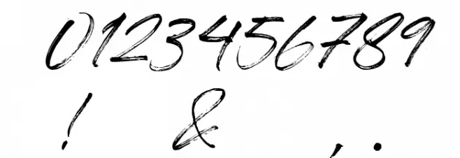 Dafiati Regular Font OTHER CHARS