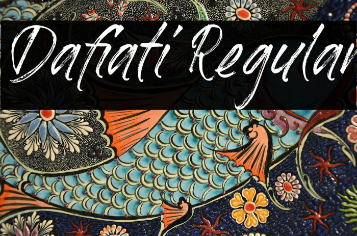 Dafiati Regular Example 2