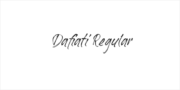 Dafiati Regular Logo