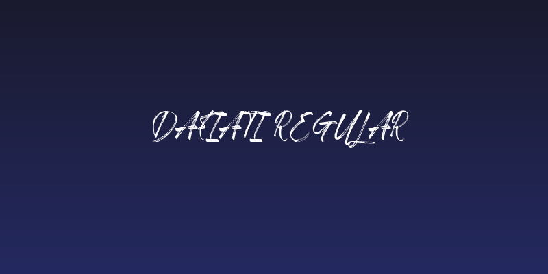 Dafiati Regular Social Header