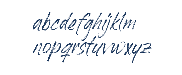 Dafiati Regular Lowercase