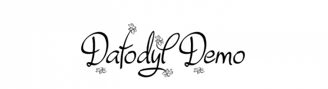 Dafodyl Demo  Free Fonts Download