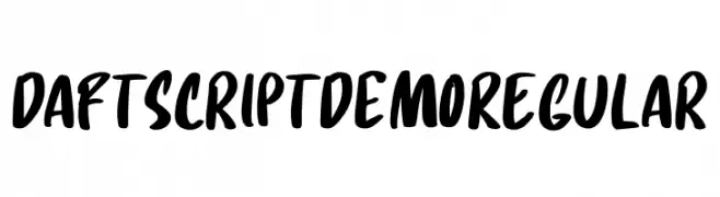 Daft Script DEMO Regular  baixar fontes gratis