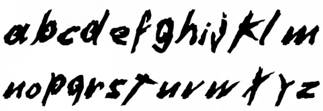 Dafter Harder Better Stronger © by Duncan Wick Caratteri MINUSCOLO