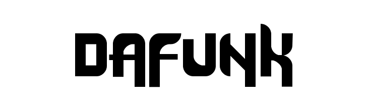 Dafunk  免费字体下载