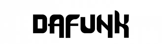 Dafunk  免费字体下载