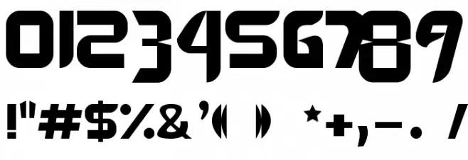 Dafunk Font OTHER CHARS