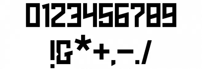 Dagestan Font OTHER CHARS