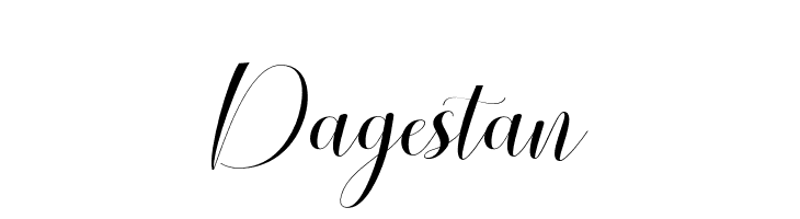 Dagestan  font caratteri gratis