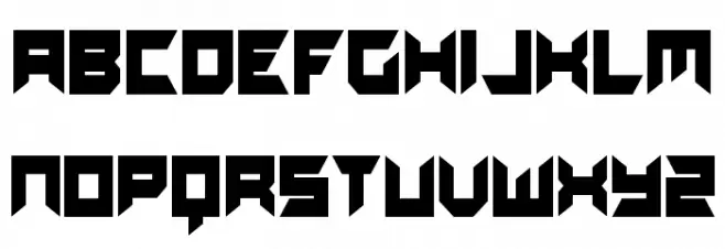 Dagger Dancer Condensed Шрифта ВЕРХНИЙ